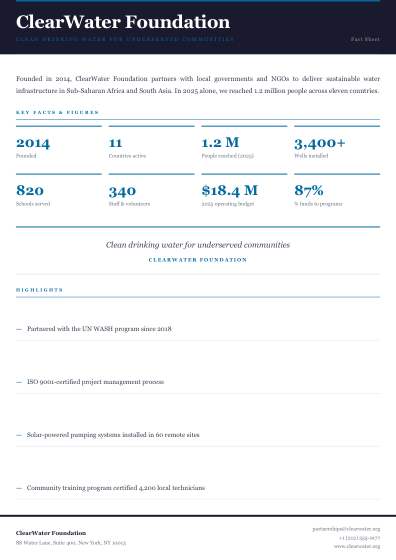 Fact sheet (editorial)
